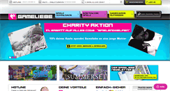 Desktop Screenshot of gameliebe.com